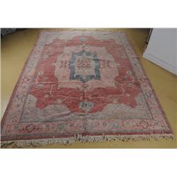 A Sino Persian Serapi Wool Rug.