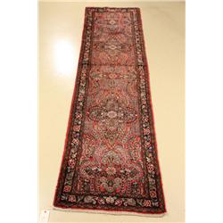 An Antique Persian Dargazine Wool Runner.