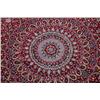 Image 2 : A Sino Persian Isfahan Round Wool Rug.
