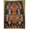 Image 1 : An Antique Turkish Lesgi Wool Rug.