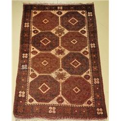 An Antique Turkoman Caucasian Wool Rug.