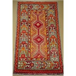 An Antique Turkish Wool Rug.