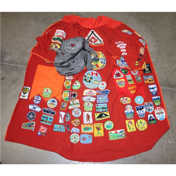1985 BOY SCOUTS CANADIAN JAMBOREE DUFFLE BAG