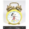 Image 1 : VINTAGE MICKEY MOUSE ALARM CLOCK