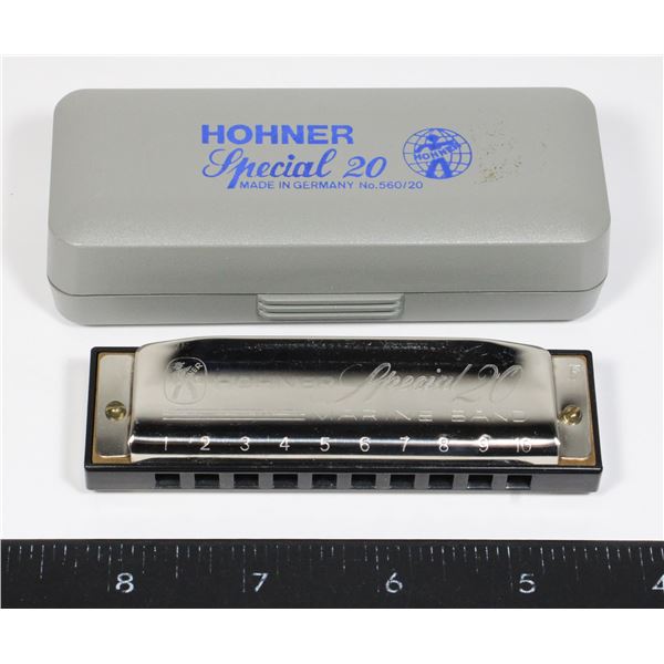 HOHNER SPECIAL 20 KEY OF F HARMONICA