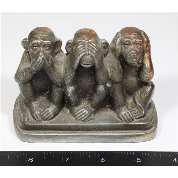 VINTAGE THREE WISE MONKEYS