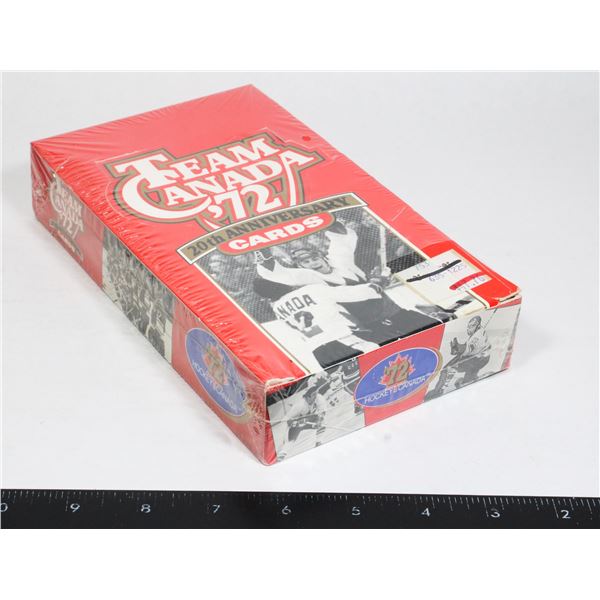 TEAM CANADA 72 20TH ANNIVERSARY HOCKEY CARD BOX –