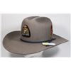 Image 1 : VINTAGE SMITHBILT COWBOY HAT WITH RCMP CAP BADGE