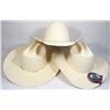 Image 1 : THREE CREAM COLOR COWBOY HATS