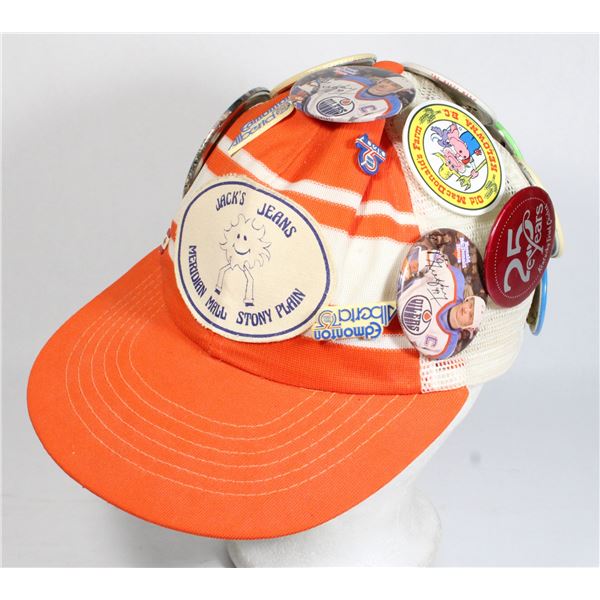HAT & PINS 1980S "CITY OF CHAMPIONS ERA"