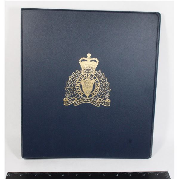 VINTAGE RCMP BINDER #2