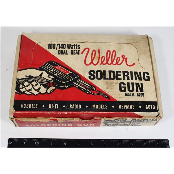 VINTAGE WELLER’S SOLDERING GUN IN ORIGINAL