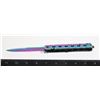 Image 1 : TITANIUM TONE STILETTO POCKET KNIFE