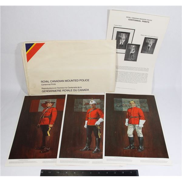 LARGE ROYAL CANADIAN MOUNTED POLICE CENTENNIAL