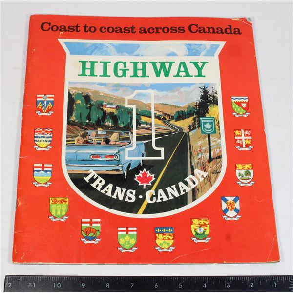 TRANS – CANADA HIGHWAY GUIDE BOOK 1967