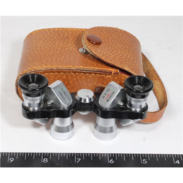 VINTAGE SUNCO 6X15 – FIELD 7 BINOCULARS WITH CASE