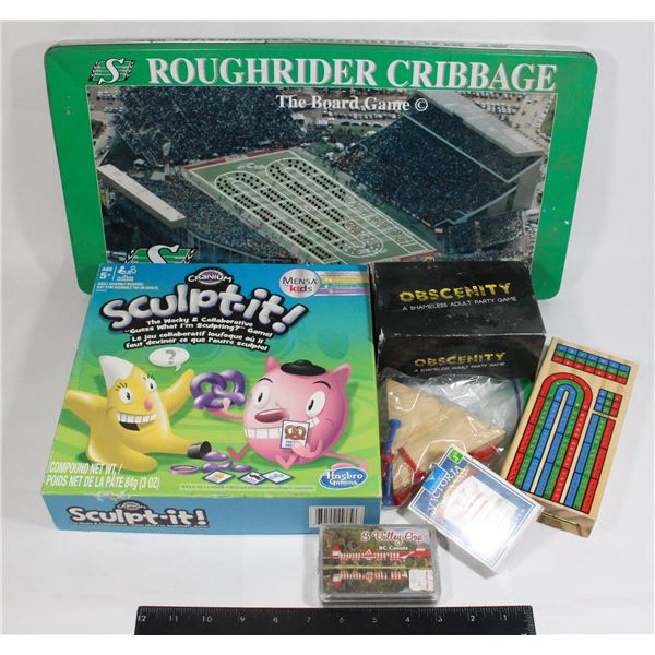 LOT OF BOARD GAMES AND MORE. INCLUDES