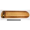 Image 1 : VINTAGE LARGE SOLID WOOD CRIB BOARD SET