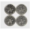 Image 1 : 4 RCMP CENTENNIAL CANADIAN QUARTERS - 1976