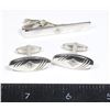 Image 1 : BUNDLE OF CUFF LINKS, TIE CLIP