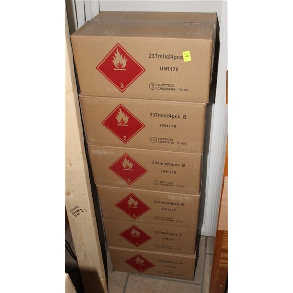 GIANT LOT OF EXPIRED HAND SANITIZER. EACH CASE IS