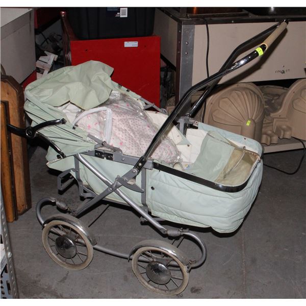 ANTIQUE PRAM, GOOD OVERALL CONDITION