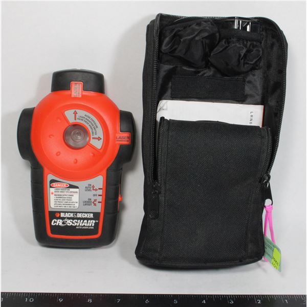 BLACK&DECKER CROSSHAIR AUTO LASER LEVEL