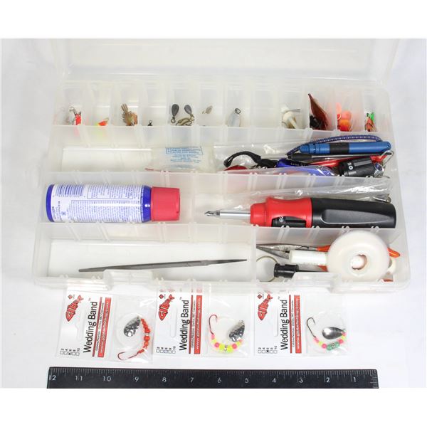 BASS PRO SHOPS CLEAR PLASTIC UTILITY BOX