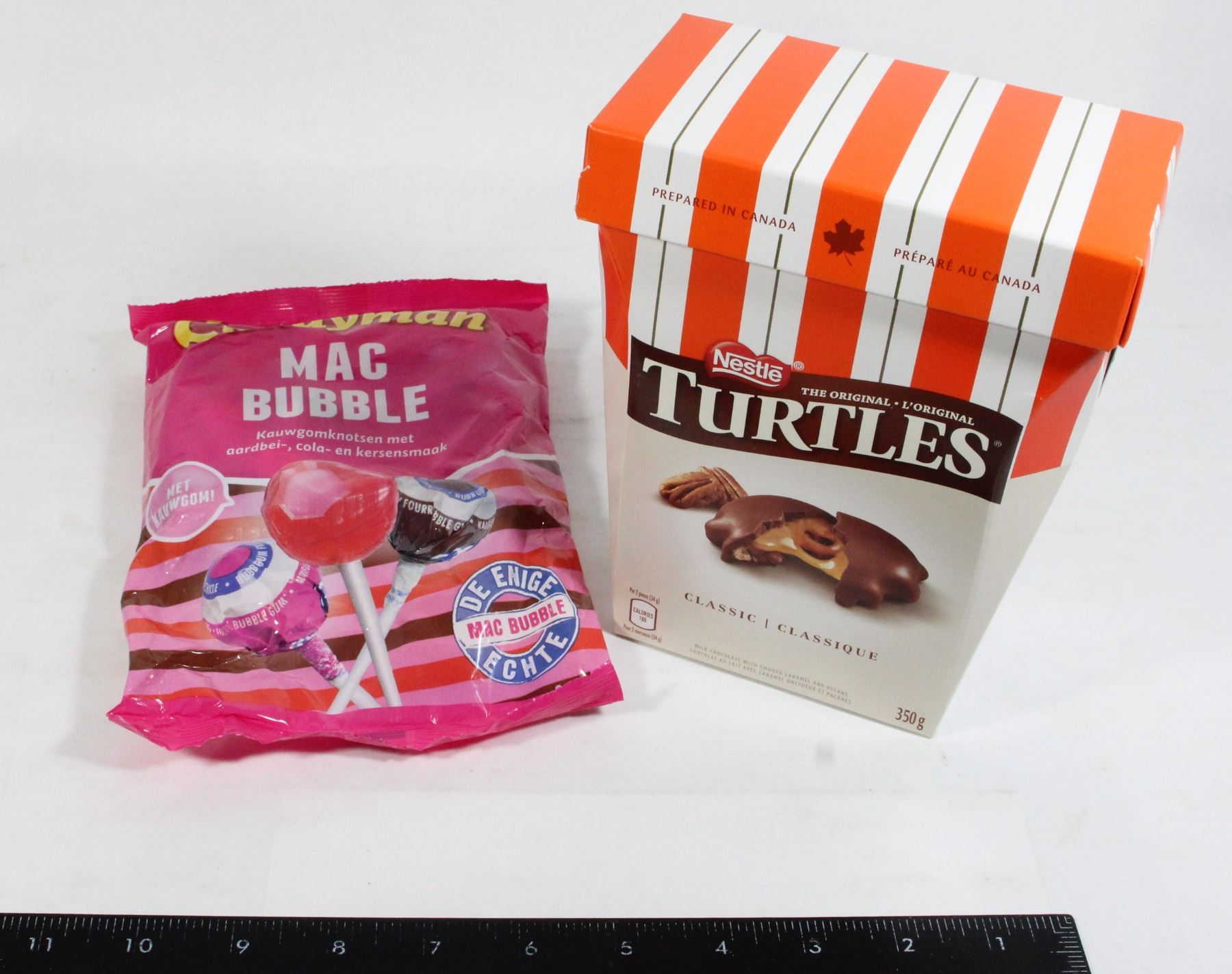TURTLES CHOCOLATES & MAC BUBBLE (500G TOTAL)