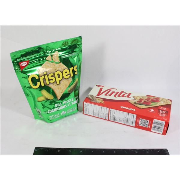 CHRISTIE CRISPERS & VINTA CRACKERS ORIGINAL 370G