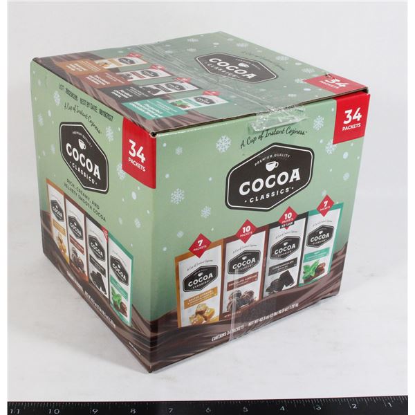 COCOA CLASSICS VARIETY PACK (1.2KG / 34PK)