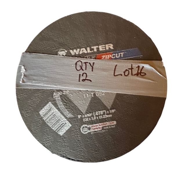 12 9x5/64x7/8 inch grinding disc NEW