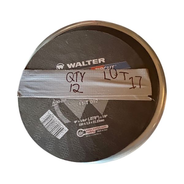 12 9x5/64x7/8 inch grinding disc NEW