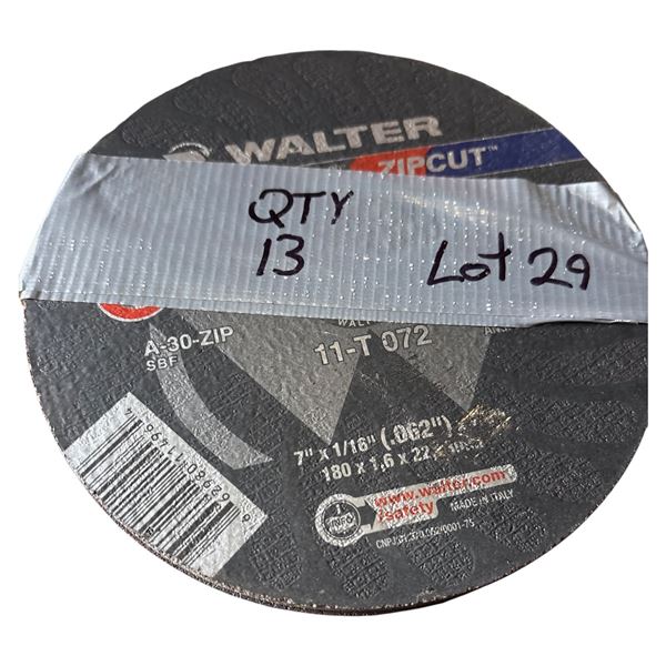 13 7x1/16x7/8 inch grinding disc NEW