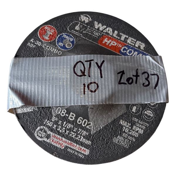 10 6x1/8x7/8 inch grinding disc NEW