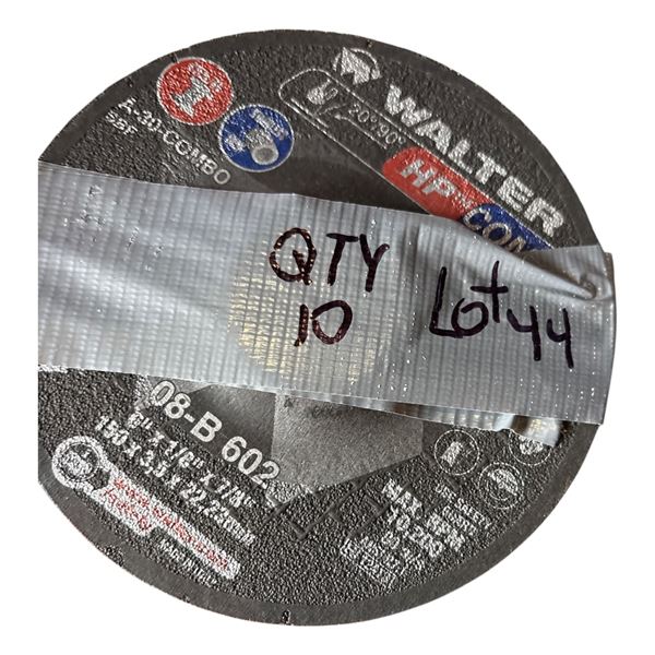 10 6x1/8x7/8 inch grinding disc NEW