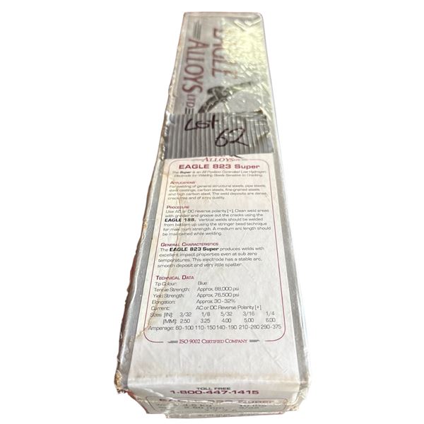 Eagle Alloy welding rods 2 packs NEW 823 3/32 inch