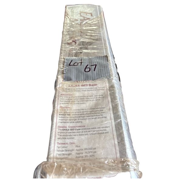 Eagle Alloy welding rods NEW 823 super 1/8 inch