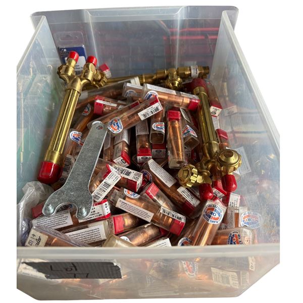 Assortment of acetylene parts NEW