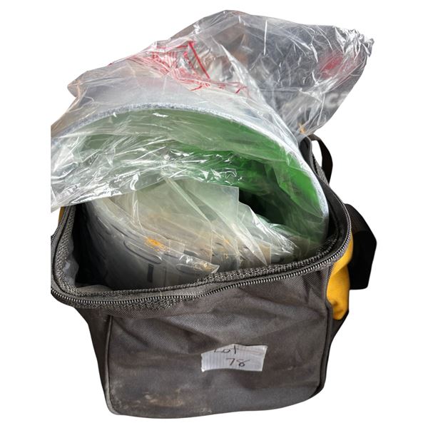 Bag of NEW welding shields