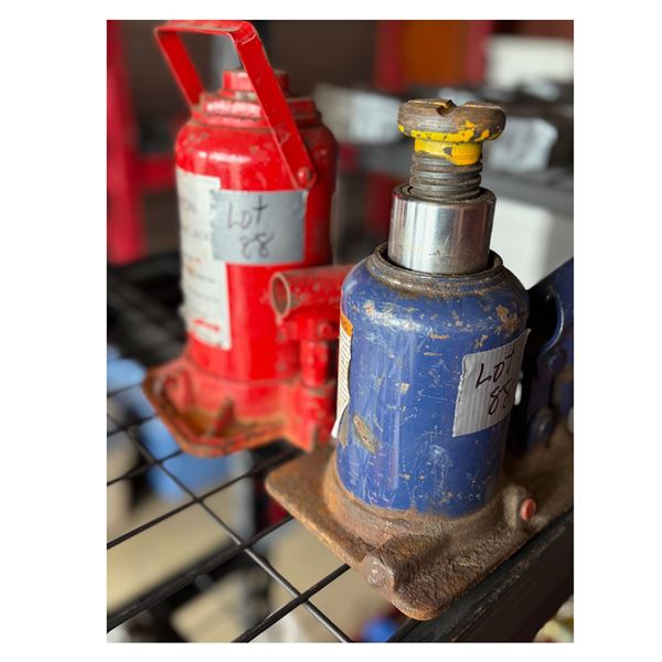 2 Hydraulic Jacks 20 ton