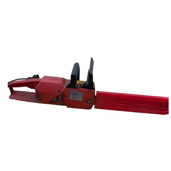 Jonsered electric chain saw