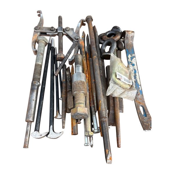 Misc Pry Bars, Punches, Bearing puller