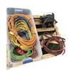Image 1 : Pallet of electric cords, booster cable
