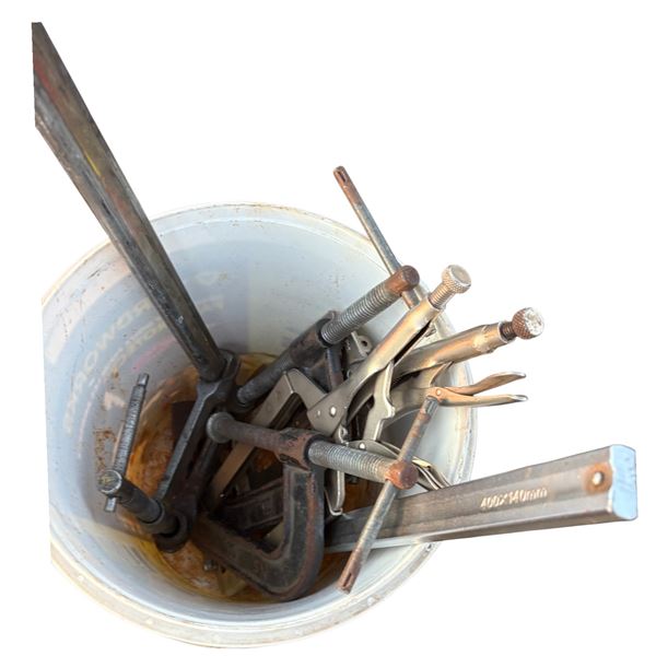 Pail of tools