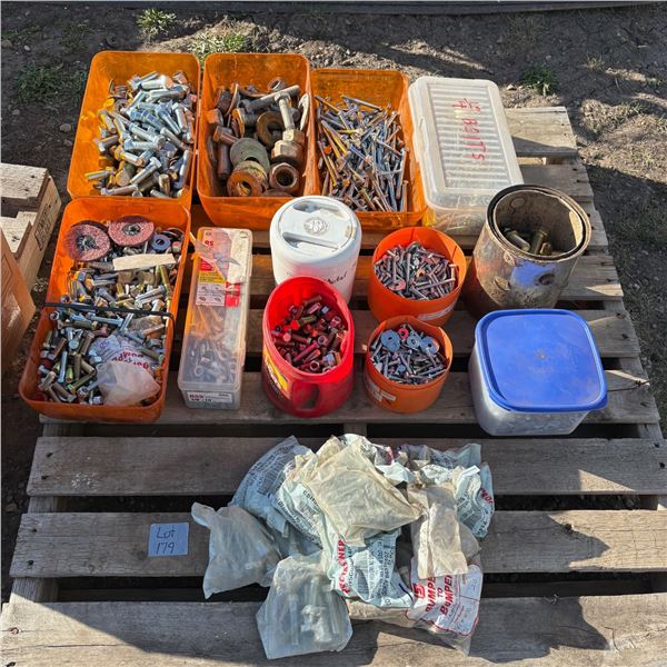 Pallet of Bolts