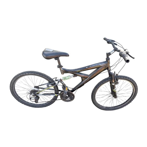 Black frame bike