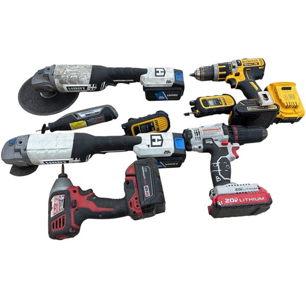 Misc cordless drills and grinders