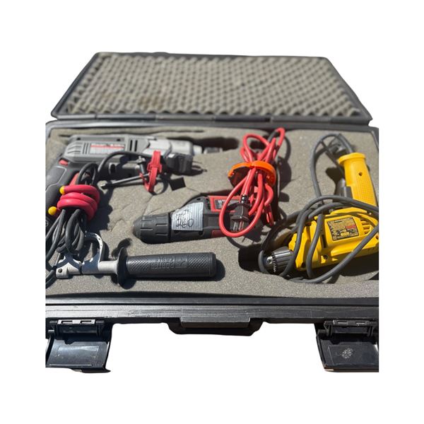 3 electric drills