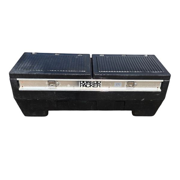 Black Plastic Tool Box